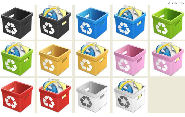 Papelera de reciclaje icono png