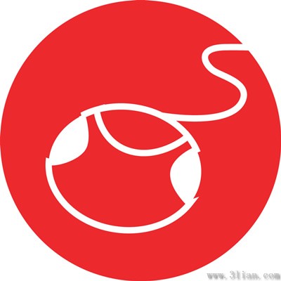 latar belakang merah elektronik ikon