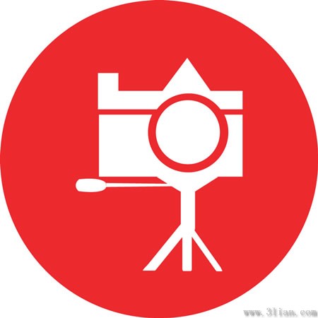 icône de la caméra Red