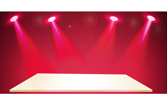 Red Flashing Lights Backgrounds Psd Material