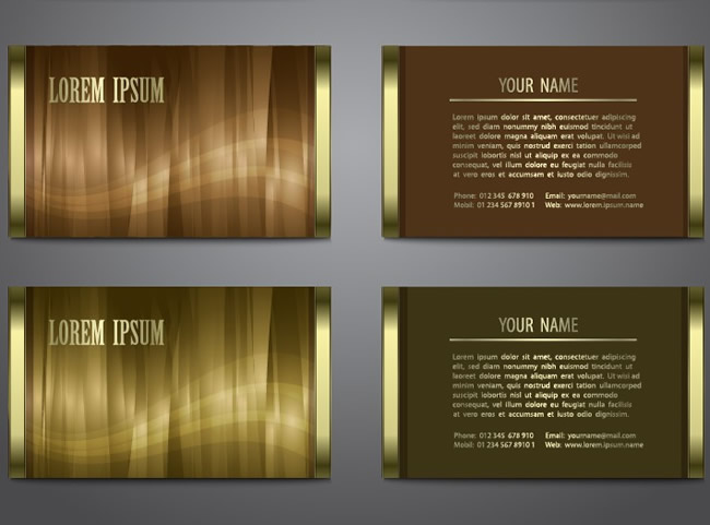 Refined Business Card Template