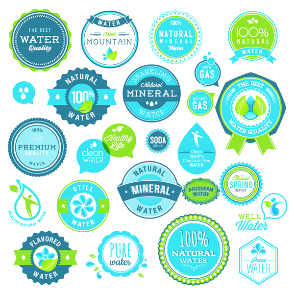 ícones de recursos ambientais