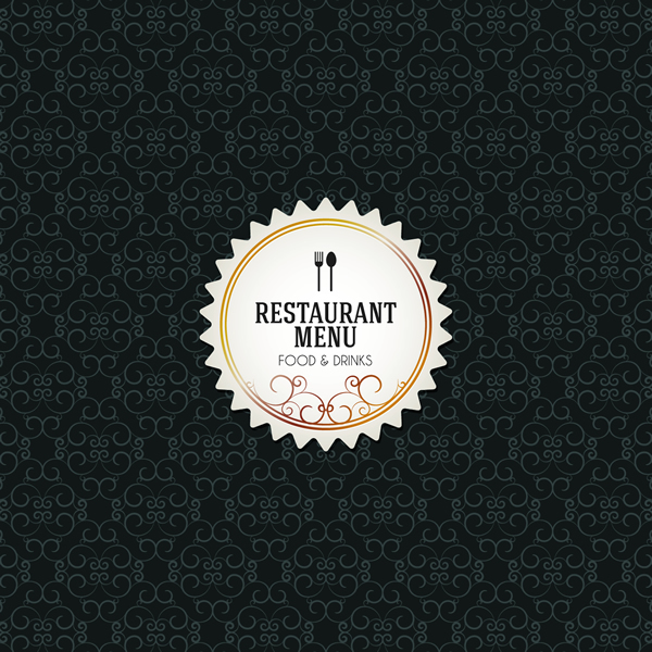 レストランのメニューは、vi をデザインします。