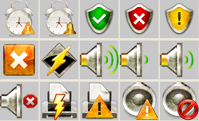Restoring Old Style Computer Gadgets Icons Png