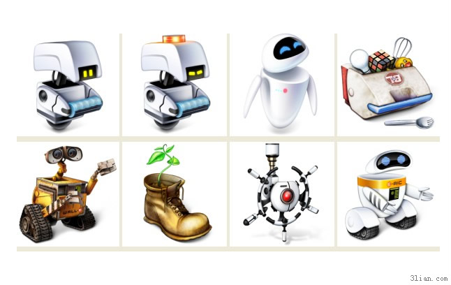 iconos png de robots