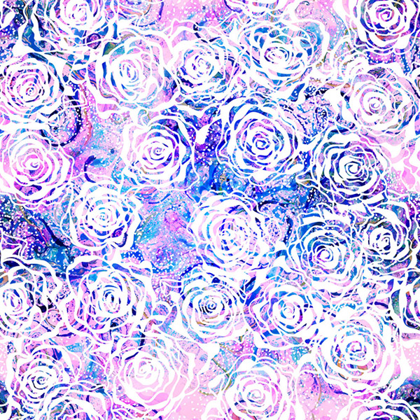 Rose Flower Pattern Background