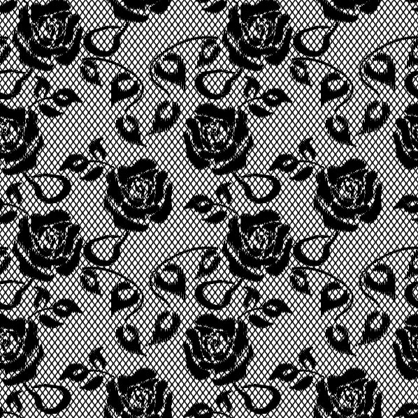 Rose Lace Pattern-vector Pattern-free Vector Free Download