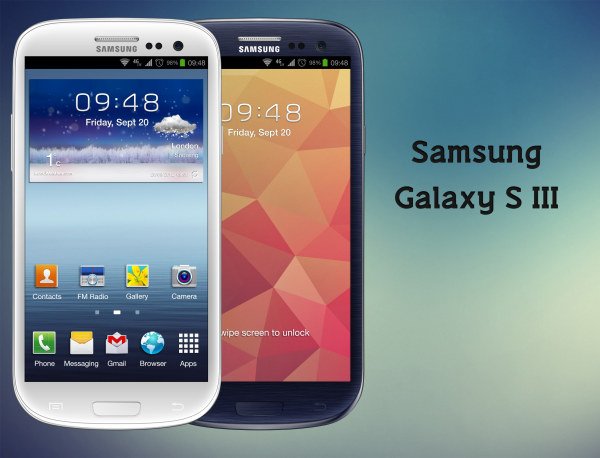 Samsung samsung galaxy s iii plantilla psd en capas