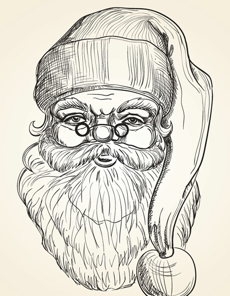 Santa Claus Avatare Manuskripte