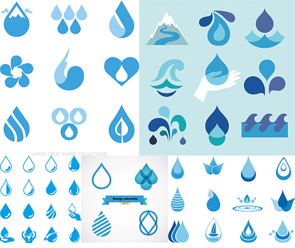 icône d'eau salvatrice