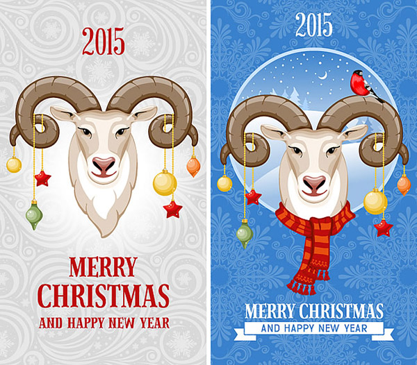 Овцы рождественские открытки