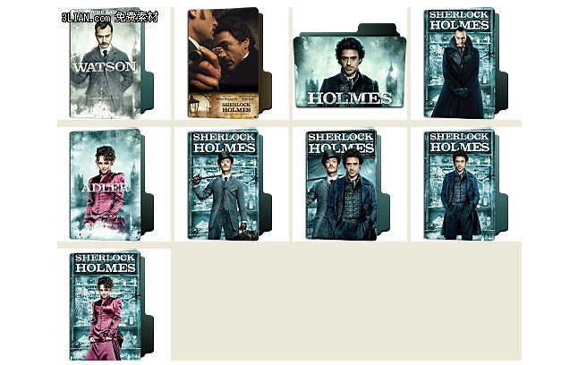 Sherlock holmes png ikony filmów i programów telewizyjnych