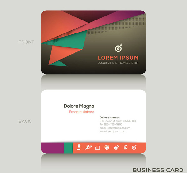 Simple Business Trend Card