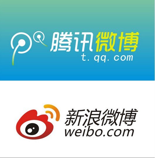 Sina And Tencent Small Logo