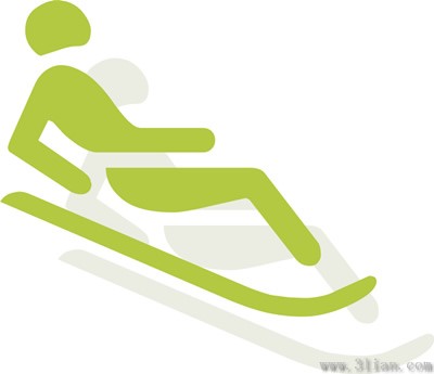 Skifahren-Symbol