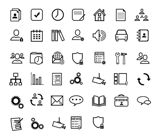 Small Icons Psd