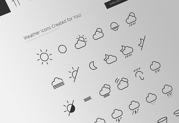 Small Weather Icons