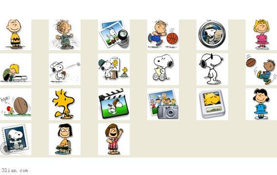 ícones png de série snoopy Snoopy
