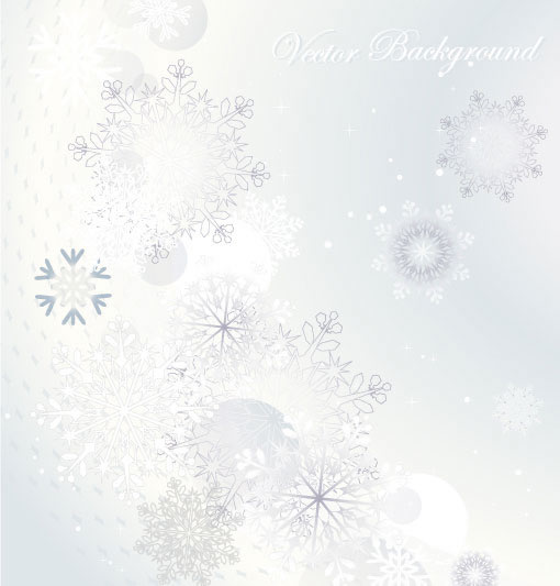 Snowflake Background Shading