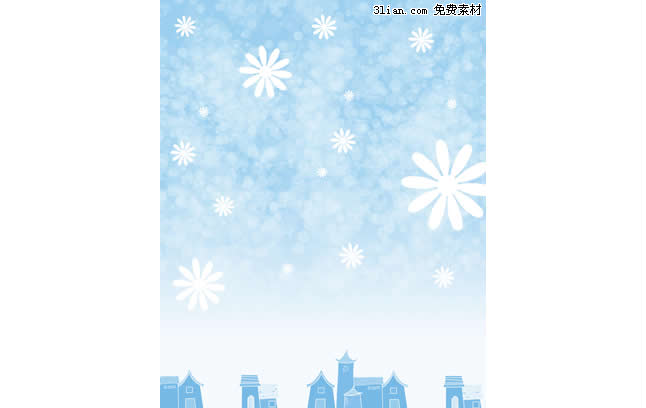 Snowflakes Psd Layered Material