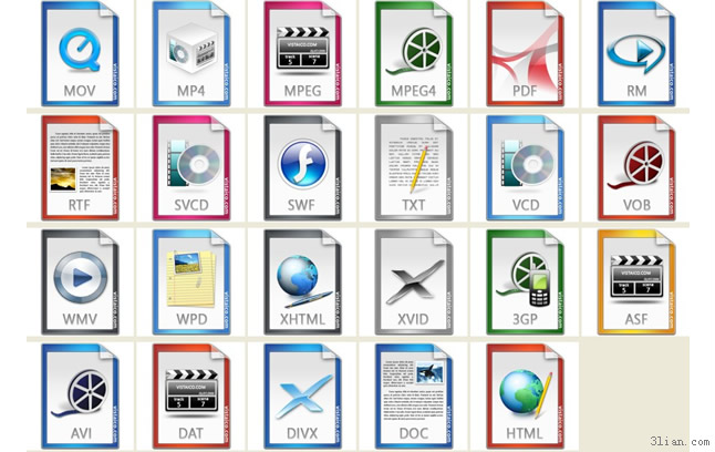 icones au format png format logiciel