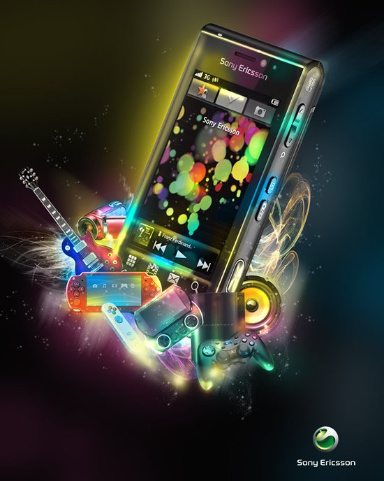 Sony Ericsson Mobile Phone Psd Layered Material