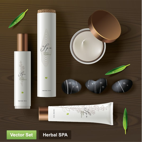 Spa Cosmetic Products Packaging Design