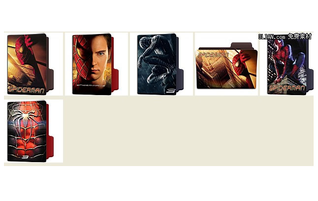 Spider Man Folders Icon Png
