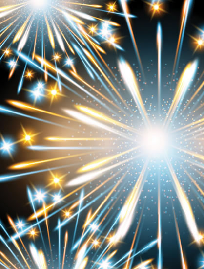 Star Fireworks Display Effect