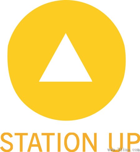 Stasiun up ikon