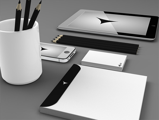 Briefpapier-Design-Vorlagen-Psd-Vorlagen