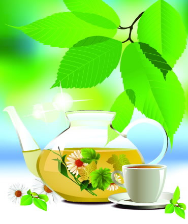 estate del tè del crisantemo