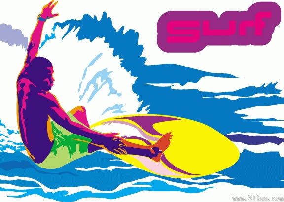 figuras del deporte surf