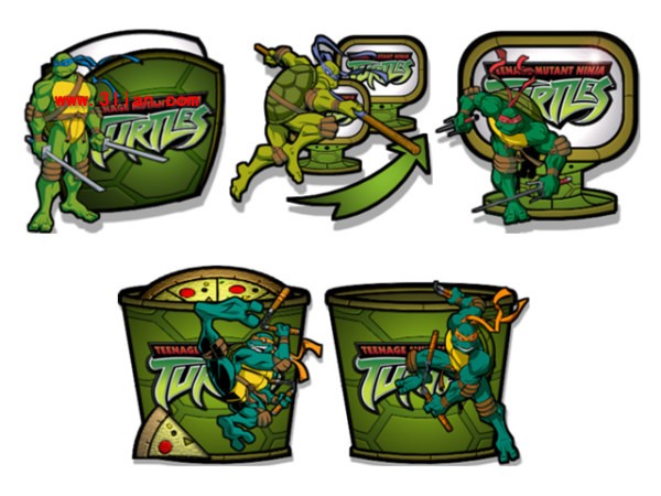las tortugas ninja los iconos png