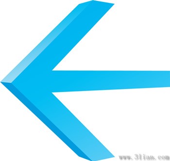 The Blue Arrow Icon Material