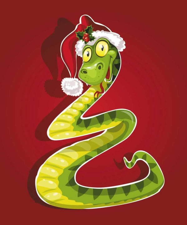 クリスマス蛇