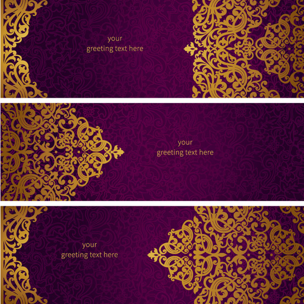 Das goldene Muster-banner