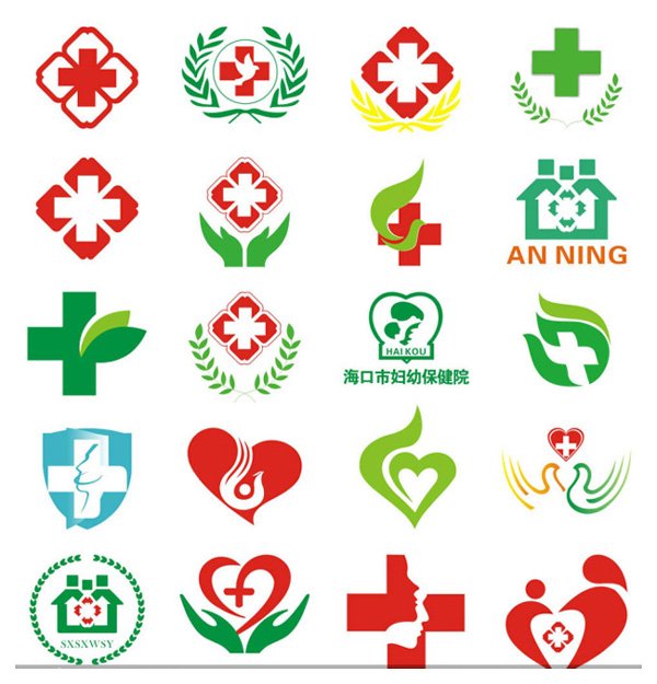 o projeto do logotipo de hospital