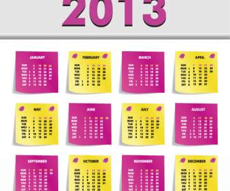 2013 Si Attaccano Al Calendario