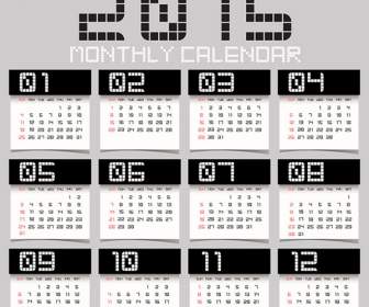 Calendario 2015 De Personajes Blanco Y Negro