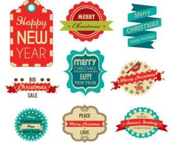 2015-Weihnachts-Etiketten