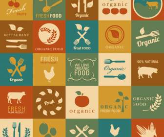 25 빈티지 농업 제품 라벨 디자인