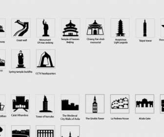250 Of The World S Landmark Icon To Download