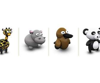 3d animal png icons