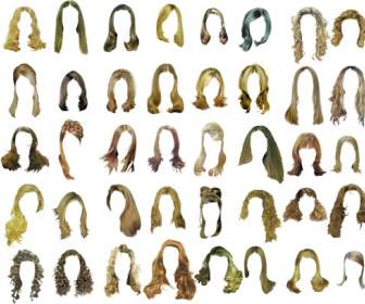 40 Women Trend Hair Style Psd