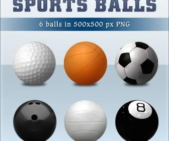 6 ball png icons