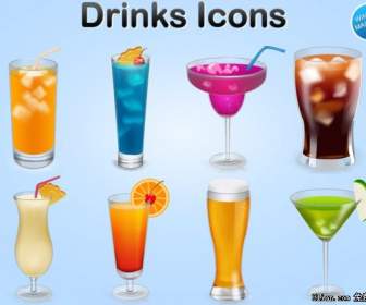6 Fine Drinks Icons
