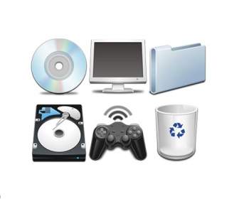 6 png icon for the computer system