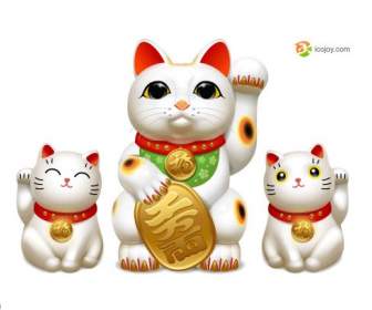 7 lucky cat png icons