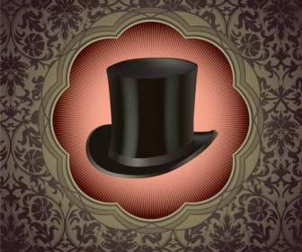 Ein Gentleman-Hut-Hintergrund